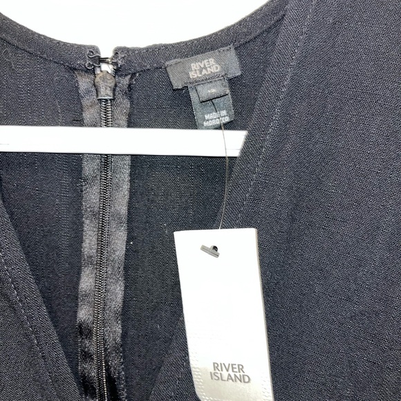 BNWT River Island Linen Dress Linen Blend - Picture 5 of 7